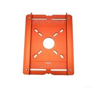 Guida per router resistente con doppia scala incisa, base in lega di alluminio per una maggiore resistenza, per uno strumento versatile per scanalature per instradamento dei bordi dritti sui pannelli