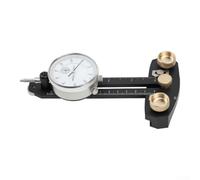 Guida per sega circolare da tavolo con indicatore quadrante 0-10 mm campo | 0,01 mm di precisione, per indicatore del quadrante 0-10 mm, tagli ripetibili, non sono necessari calcoli