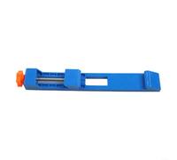 Guida per sega circolare e fresatrice con morsetto regolabile, compatibile con tagliapolvere da 4 a 6 pollici, design stabile e leggero in plastica ABS (1 pezzo)