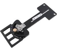 Guida Per Sega Circolare, Guida Quadrata Per Sega A Binario Ad Angolo Regolabile Con Arresto Rapido Dell'Angolo Positivo Da -60° A 60° Morsetto Ausiliario Compatibile Per Festool Per Makita
