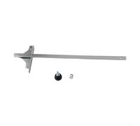 Guida per seghetto per circolare Metallo Kit Molla Manopola Guida | Kit completo guida, molla robusta, manopola ergonomica, metallo , per tagli precisi