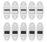 Guida per tapparelle a lunga durata con pennello, 10 pezzi, 10 rulli di lunga durata che forniscono versatilità nell'uso, progettati per un uso duraturo con una corretta durata e resistenza all'usura