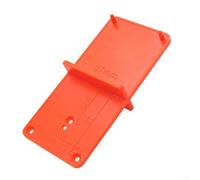 Guida per trapano per cerniere dell'armadio con marcature a doppia scala da 35 mm e 40 mm per ridurre la variazione di misurazione durante l'installazione (giallo)