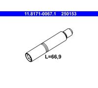 ATE 11.8171-0067.1 Perno pinza freno