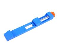 Guida Preciso Regolabile Base per Taglio Lama Circolare | Officina e Taglio Metallo, Doppia Fibbia Inversa, Abs Blu, Bloccaggio Sicuro, per Professionisti e Hobbisti