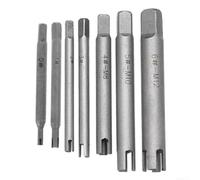 Guida professionale per estrattore di rubinetti rotti e strumento di rimozione viti per filo M3 con punta da trapano, design a 3 artigli per rimuovere rubinetti bloccati o rotti in modo sicuro (M8)