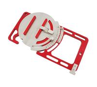 Guida quadrata per sega a binario, strumenti per falegnameria con fibbia di sicurezza, barra per la lavorazione del legno, accessorio robusto per arresto angolare, per armadietti, librerie, pannelli