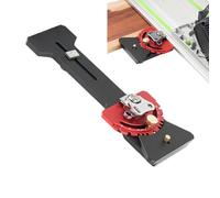 Guida Rail Square - Precision Professional Woodworking Tools | 90 gradi Right Angle Track Saw Square For Home Improvement and Router Edge, For Furniture, With Carpenter Beginners