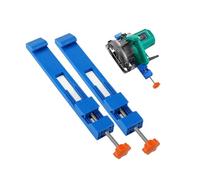 Guida rapida for il taglio della sega circolare, guida di base regolabile for macchina da, dima for seghe elettriche for professionale(2pcs)