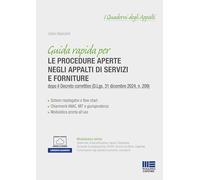 Guida rapida per le procedure aperte negli appalti di servizi e forniture