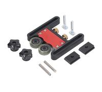 Guida Regolabile per Accessori Sicurezza Lavorazione del Legno - Fresatrice a Nastro, Banco Seghe, Strumenti per Falegnameria Workshop - 190cm