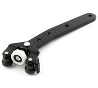 GUIDA RULLO INFERIORE PORTA LATERALE SX SCORR C/STAFFA PER FIAT DOBLO 2000