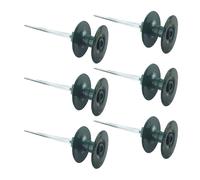 Guida Rullo Liscio per Tubo da Giardino con Punta in Metallo Zincato Migliorata