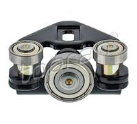 Guida rullo porta scorrevole Dx in alto 304 609 TOPRAN per FORD TRANSIT CONNECT