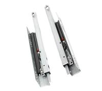 Guida Scorrevole For Cassetto Sotto Il Supporto Con Apertura A Spinta, 1 Paio, Pressione Di Rimbalzo For Rilasciare 25 Kg(10inches 250MM)