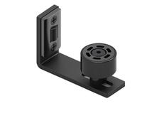 Guida scorrevole for pavimento, fermaporta regolabile for guida inferiore for guida a pavimento for porta scorrevole del fienile, rullo guida for pavimento