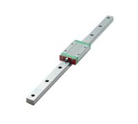 Guida scorrevole lineare e cursore del carrello 1 pz. Guida lineare + 1 pz. Guida lineare in miniatura MGN15H 100 mm-500 mm(500mm)