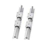 Guida scorrevole lineare in miniatura 4 Blocchi Di Cuscinetti Lineari SBR16UU + 2 Guide Supporto Complete SBR16 Da 200-1000 Mm(1000mm)