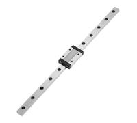 Guida scorrevole lineare in miniatura ad alta prec Guida lineare MGN12 MGN12 L=100mm-550mm Guida lineare + MGN12C Lineare Nero(400mm with block)