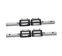 Guida scorrevole lineare in miniatura ad alta prec Guide lineari 2 pz 20mm BLH20 HGR20 300mm a 1500mm guida quadrata 4 pz BLH20F HGW20 blocco scorrevole flangia(700mm)