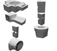 Guida Smussatrice per Proxxon Dremel Mini Smerigliatrice Stampato 3D Utensile