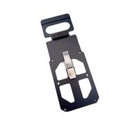 Guida stabile in alluminio con parallelo per motoseghe a binario garantisce un taglio accurato su vari materiali