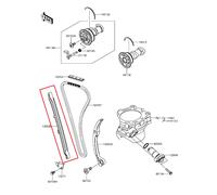 Guida Tensionatore Catena Cam Frontale GENUINO KAWASAKI KX250F
