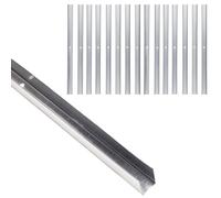 Guida U Standard 2 m Acciaio Zincato Sp 0,6 mm Fissaggio Cartongesso 16 Pezzi