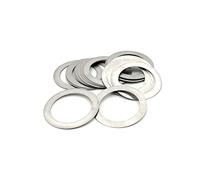 Guida ultra sottile in acciaio inossidabile ad alta precisione GUARNIZIONE GUARNIZIONE SSHIM FAT,15x21x0.1 (20Pcs)