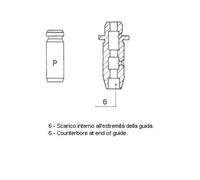 Guida valvola 01-S2961 METELLI