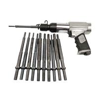 Guida valvola pneumatica, strumento di smontaggio, punzone, pala ad impatto pneumatico con chip pistone da 5/5, 5, 6/6, 6, 7, 8, 9/9, 10/10,Multifunzionale