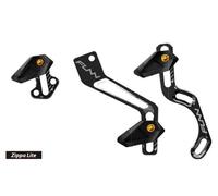 Guidacatena FUNN ZIPPA LITE TIPO D 26/36 denti alluminio nero