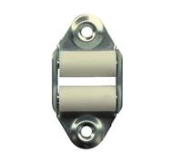 Guidacinghia tapparelle verticale rulli ferro plastica 30x60 mm