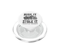 Guidalo come se lo avessi rubato - Divertente terapia dell'acceleratore in moto PopSockets PopGrip per MagSafe
