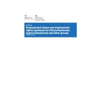 Guidance Employment status and employment rights: guidance for HR professionals, legal professionals and other groups: Updated 30 August 2024