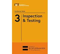Guidance Note 3: Inspection & Testing
