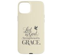 Guidati da Dio rafforzati dalla grazia Custodia per iPhone 15 Plus