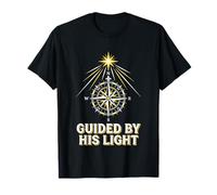 Guidati dalla Sua Luce Fede Cristiana Maglietta
