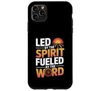 Guidati dallo Spirito Alimentato dalla Parola Audace verità cristiana Custodia per iPhone 11 Pro Max