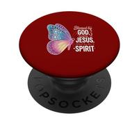 Guidato dallo Spirito Cristiano Donne Farf PopSockets PopGrip Adesivo