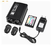 GUIDATO Kit a soffitto a stella a fibra ottica misto 335 * (0,75 + 1,0 +,5 mm) 3m / 4m & 16W RGBW Controller SmartPP del motore a Alta Efficienza(335 strands 3meters)