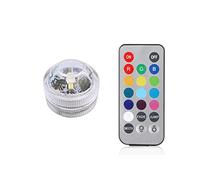 GUIDATO Luci impermeabili RGB Luce subacquea for la luce del tè for matrimoni vasca idromassaggio da bagno decorazioni for vasi for feste(1 lamp 1 controller)
