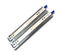 Guide a sfere per cassetti, Guide for cassetti con cuscinetti a sfera for carichi pesanti, montaggio laterale, chiusura a 3 sezioni, estensione completa, 14-40 pollici, confezione da 2(36in/900mm)