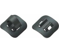 Guide Adesive In Lega Jagwire Con C-Clip Neri Scatola Da 4