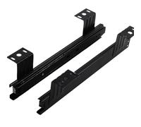 Guide Cassetti Tastiere, Acciaio Guide Scorrevoli A Sfere Accessori Per Mensole Scorrevoli Guide Scorrevoli Per Ripiano Porta-Tastiera, Per Tastiere Di Computer, (Size:10 inch,Color:Dotazione estesa)