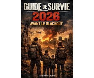 Guide de survie 2026 - Avant le blackout: Préparation, autonomie, stock alimentaire, eau, sécurité du foyer et survie familiale en cas de crise ou de blackout