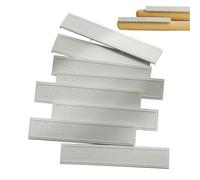 Guide Di Spessore Della Massa - 8 Pezzi Di Qualità Alimentare, Dimensioni Standard | Strisce Per Misurare Lo Spessore Della Massa | Rullo Distanziali | Accessorio Per Cottura Per Ottenere