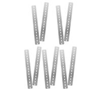Guide Din in lega di alluminio da 10 pezzi Guide Din scanalate per l'industria