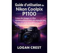 Guide d'utilisation du Nikon Coolpix P1100: Créez des images et clips époustouflants avec des réglages pro, modes de prise et techniques créatives expliqués pas à pas.