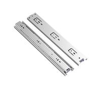 Guide For Cassetti A Estrazione Totale, Guide A Cuscinetti A Sfera, Portata 60 Kg, Montaggio Laterale Di Ricambio For Mobili Da Cucina, Casa E Ufficio (1 Paio)(55cm/21.6inch)